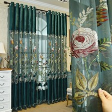 Chenille Floral Embroidery