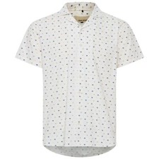 Blend camicia bianca stampata