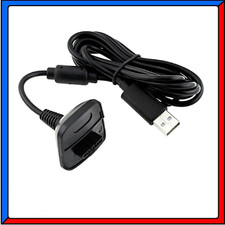 Cavo Filo USB per Ricarica Caricabatteria Controller Gamepad Xbox 360 Wireless