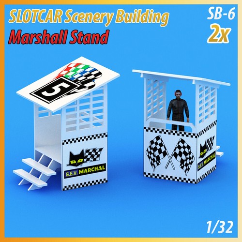 Slot car paesaggio edificio - slot,
