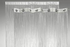 Tenda a Fili Bianco Con Lurex