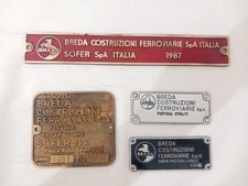 Lotto Targhe F.S Ferrovie