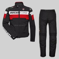 Ducati Corse Tuta Moto Tessuto