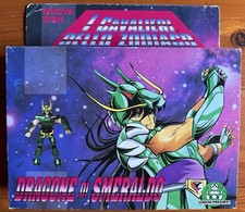 CAVALIERI dello ZODIACO SAINT SEIYA Sirio DRAGONE DI SMERALDO Shiryu CDZ Bandai
