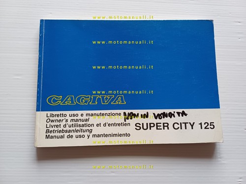 Cagiva super city 125 1991 - cagiva,