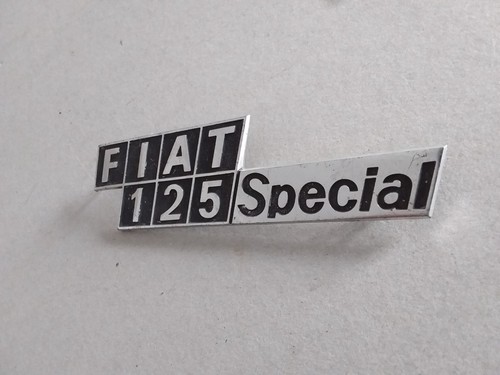 Fiat 125 special logo - 125,