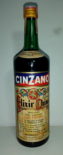 Vecchia bottiglia cinzano - bottiglia, di