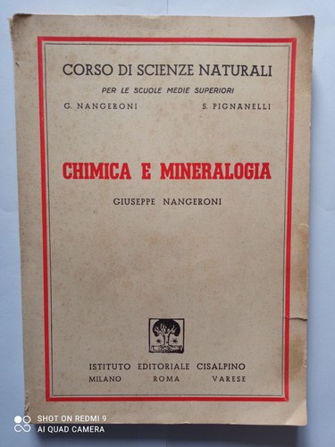 Chimica mineralogia corso - mineralogia,,