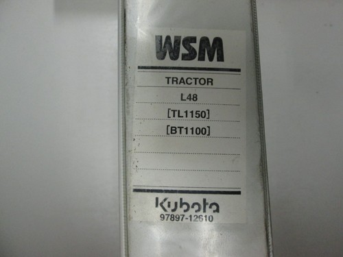 Kubota l48 trattore tl1150 - l48,