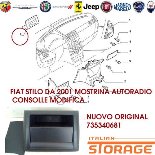Fiat stilo 2001 mostrina - stilo, da