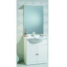 MOBILE BAGNO LACCATO BIANCO 65