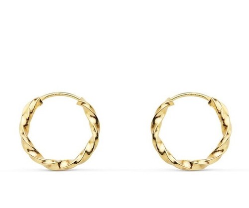 Orecchini oro 18k 750 mls - orecchini,