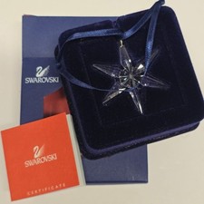 Swarovski 2003 Little STAR fiocco di neve mini cristallo ORNAMENTO 1° di piccola serie