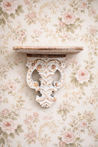 Scaffale galleggiante bianco - scaffale,