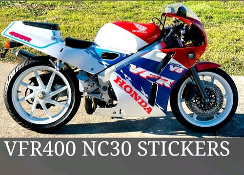Honda vfr400 nc30 adesivi - honda,