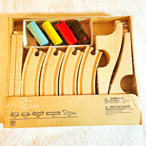 Ikea lillabo set - set, trenino