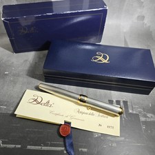 Penna Stilografica Delta In Argento