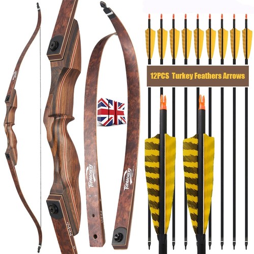 60lbs legno bambù caccia - 25-60lbs, e