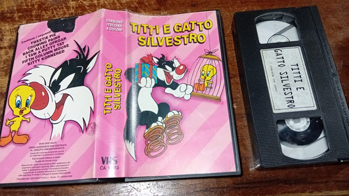 Vhs animazione titti gatto - ,