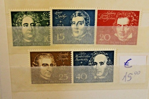 Francobolli germania 1959 - francobolli,