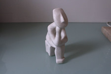 Statue en marbre blanc art
