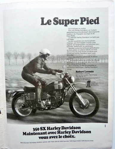 Moto 350 harley davidson - harley, =