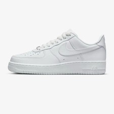 NIKE AIR FORCE 1 '07 LOW SCARPE UOMO DONNA BIANCO NUMERI DAL 38 AL 45 ORIGINALI