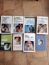 Lotto di 8 Libri OSHO, alcuni hanno lievi sottolineature o difetti come da foto