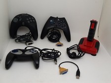 Lotto 4 Controller/Joystick Diversi Tipi Per Pc.  Per Pezzi Di Ricambio