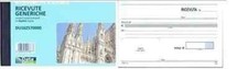 10 BLOCCHI RICEVUTE GENERICHE DATA UFFICIO 50/50 DU162570000