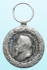 FRANCIA NAPOLEONE III MEDAGLIA 1859 CAMPAGNA D'ITALIA SILVER ARGENTO SPL