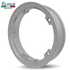 CERCHIO IN LEGA RIBASSATO TUBELESS GRIGIO 2.50.10 PER RUOTA GOMMA 3.50.10 VESPA