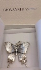 ???Raspini Farfalla Argento Grande Arg.925 Con Scatola Butterfly 