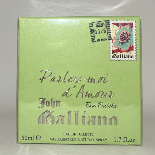 John galliano parlez - galliano, parlez-moi