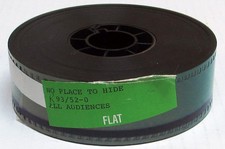 NO PLACE TO HIDE great FLAT movie trailer on 35mm film 1992 (mm091)