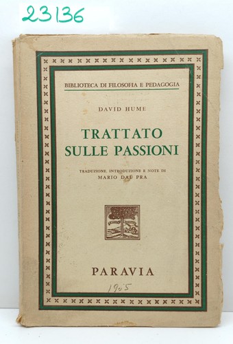 David hume trattato - hume,