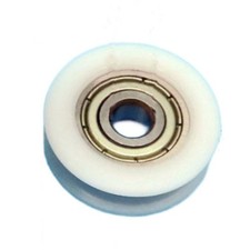 Puleggia cuscinetto scanalata