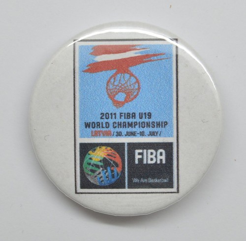 Distintivo spilla basket fiba - spilla,