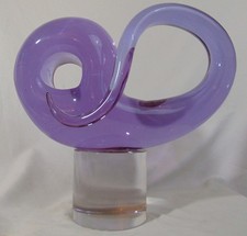 Large Livio Seguso Purple