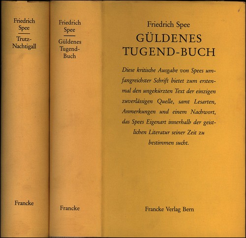 Spee usignolo trutz libro - spee,, trutz.