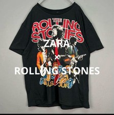 ZARA T Shirt Rolling Stones