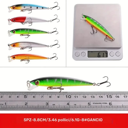 Lotto esche pesca - da, finte