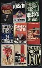 9 Frederick Forsyth Books- All
