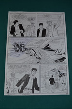 Montanari & Grassani Original Comic Art Tavola Originale # 25 Maxi Dylan Dog #13