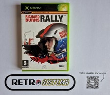 Xbox Primo Modello Richard Burns Rally PAL Italiano completo ottime condizioni