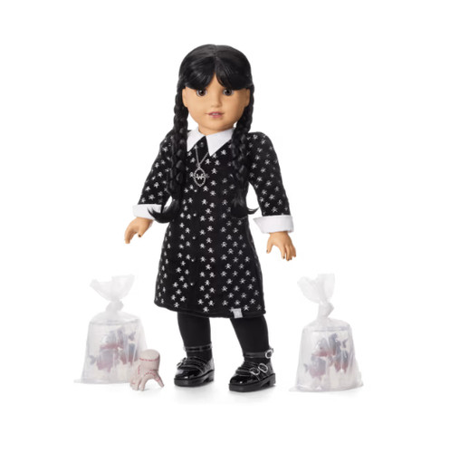 American girl doll wednesday - american,
