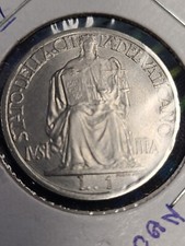 Vatican 1942 1 Lira