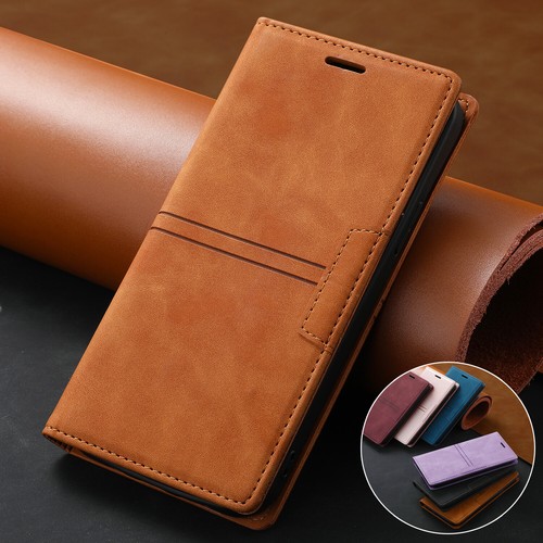 Custodia telefono flip pelle