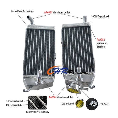 New aluminum radiator for - new,