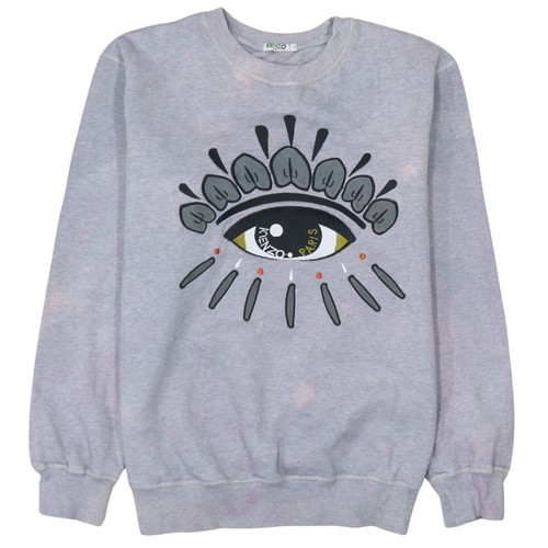 Felpa kenzo uomo - felpa, grigio